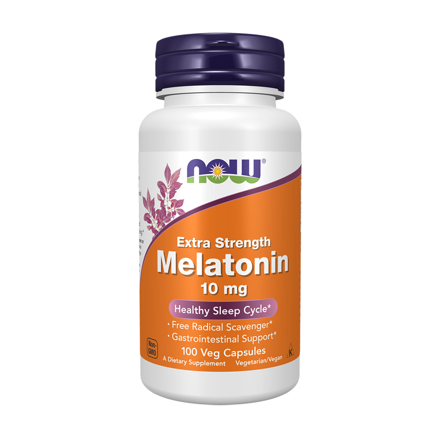 Мелатонін NOW Foods Extra Strength Melatonin 10 мг, 100 капсул